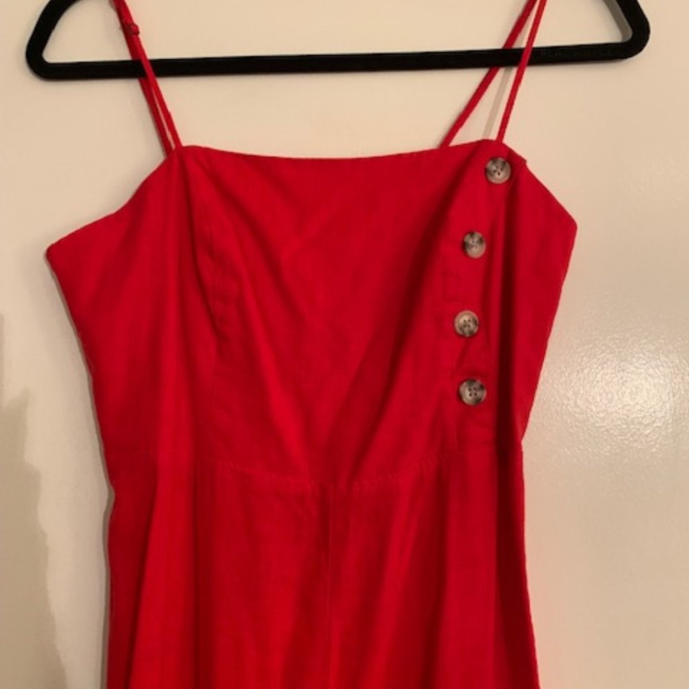 U.O. Linen Jumpsuit - Picture 5 of 9